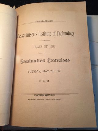 Scrap Book covering years 1878 - 1886 at MASS INSTITUTE TECHNOLOGY & VT Academy 11