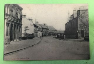 Vintage Postcard Dunlop Scotland Laighmuir Posted Stewarton 1905 Undivided Back
