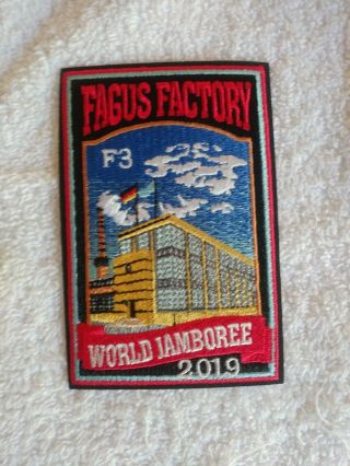 2019 24th World Jamboree Scout Mondial Fagus Factory F3 Not In Subcamp Set