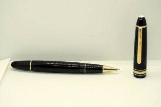 Montblanc Meisterstuck Rollerball Pen Le Grand Black And Gold
