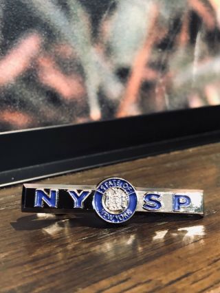 York State Police - Nysp - Tie Clasp - Alligator Clip
