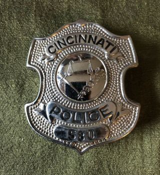 Cincinnati Police Badge Ohio