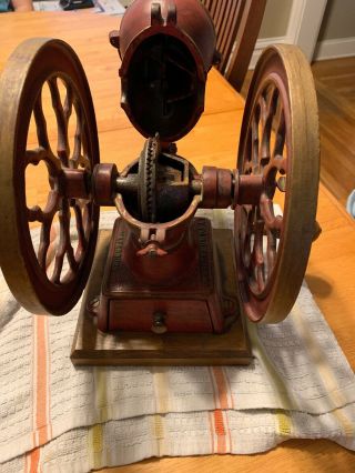 Antique Coffee Mill Waterbury Connecticut.  1800 - 1900s 10