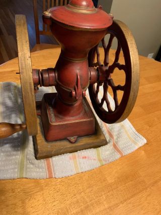 Antique Coffee Mill Waterbury Connecticut.  1800 - 1900s 3