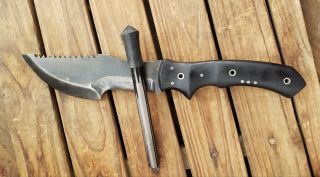Broken oak knives Beck style wsk tracker knife 10