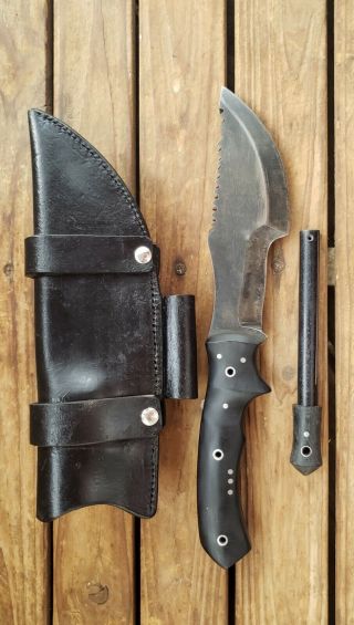 Broken oak knives Beck style wsk tracker knife 7