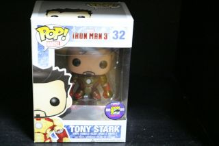 Funko Pop Vinyl Figure Marvel Iron Man 3 - Tony Stark 32 2013 Sdcc Limited