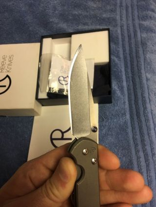 Chris Reeve Small Sebenza 21 Drop Point S35VN Right Hand Stud 3