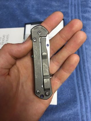 Chris Reeve Small Sebenza 21 Drop Point S35VN Right Hand Stud 4