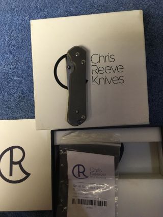 Chris Reeve Small Sebenza 21 Drop Point S35VN Right Hand Stud 5