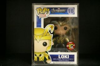 Funko Pop Vinyl Figure Marvel The Avengers - Loki 16 2012 Sdcc Le 480