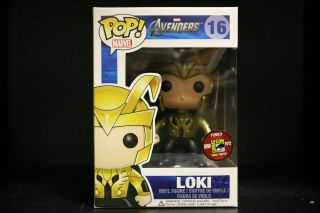 Funko Pop Vinyl Figure Marvel The Avengers - Loki 16 2012 SDCC LE 480 2