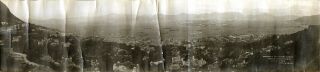 Hong Kong,  Panoramic Photograph Of The Harbour During The Seamens Strike In 1922