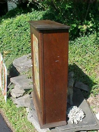 Early 20thc DR DANIELS VETERINARY MEDICINE Store Advertising WALL CABINET 4