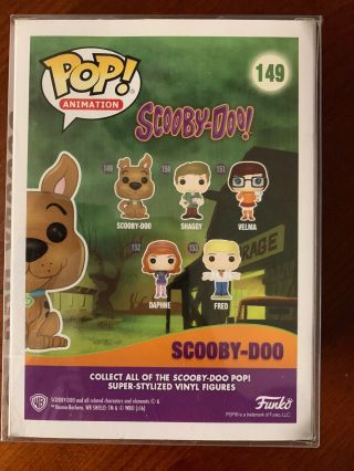 Funko Pop Animation 149 Flocked Scooby Doo (Gemini Collectibles Exclusive) 3
