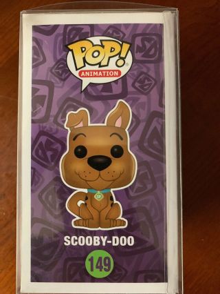 Funko Pop Animation 149 Flocked Scooby Doo (Gemini Collectibles Exclusive) 4