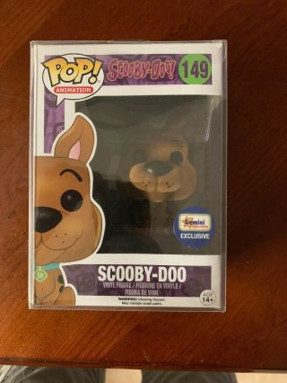 Funko Pop Animation 149 Flocked Scooby Doo (Gemini Collectibles Exclusive) 7