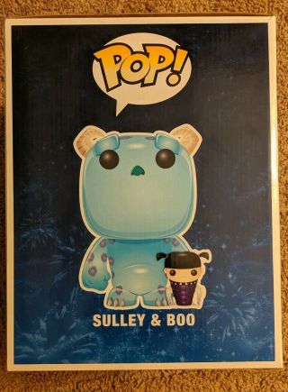 Funko POP Giant Sulley (Large) & Boo (Metallic) SDCC 2012 1/480 4