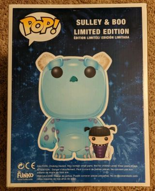 Funko POP Giant Sulley (Large) & Boo (Metallic) SDCC 2012 1/480 5