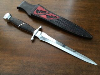 Norman Levine Custom Fixed Blade Knife Long Dagger