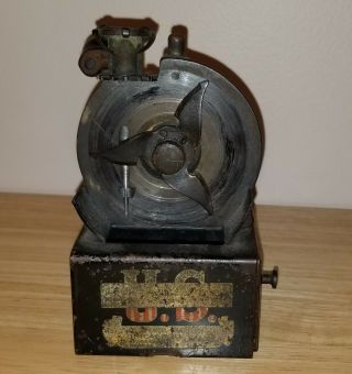 Antique Automatic Mechanical Pencil Sharpener - (patent Dated 1906 & 1907)