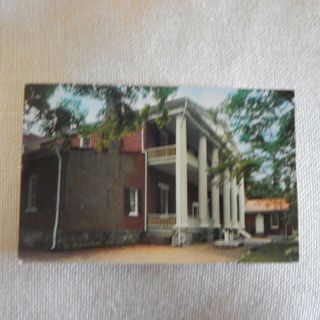 Vintage Postcard View Of Kitchen And Rear Of The Hermitage,  Nashville,  Tennessee
