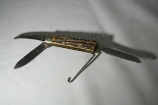 Vintage Puma Folding Knife 959 Solingen Jagdmesser