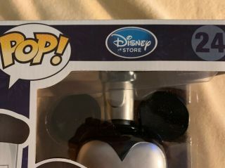 D23 2011 9 Inch Metallic Steamboat Willie Funko Pop 24 Limited Edition 360 8