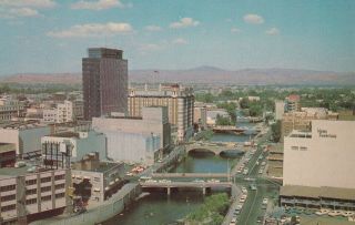 Reno Nevada Postcard 1960 