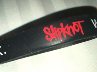 Slipknot Wanyk Knotfest 2019 Wristband Bn We Are Not Your Kind Black Ltd Edition