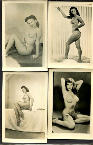 10 OLD RPPC REAL PHOTO POSTCARDS NUDES WOMEN RISQUE EROTICA 1920 - 1925 2