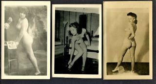 10 OLD RPPC REAL PHOTO POSTCARDS NUDES WOMEN RISQUE EROTICA 1920 - 1925 4