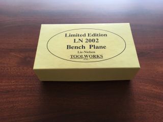 Lie Nielsen No.  2002 (No.  1),  Limited Edition Wood Plane,  124 of 500 6