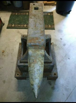 Antique Solid Wrought Blacksmith Anvil 2