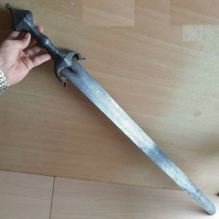 27 Old Rare Antique Islamic Saudi / Ottoman / Persian / Omani Sword Saif Nimsha 10