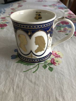 Commemorative Prince William And Miss Kate Middleton Tea Cup