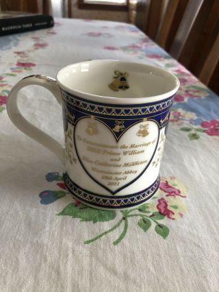 Commemorative Prince William And Miss Kate Middleton Tea Cup 2