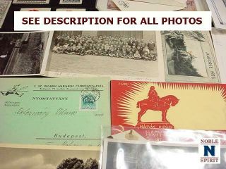 NobleSpirit (GC4) Compelling Early Hungary Scouts Coll w/ Postcards, 10