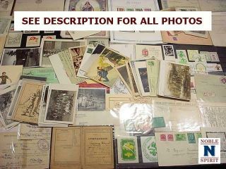 Noblespirit (gc4) Compelling Early Hungary Scouts Coll W/ Postcards,