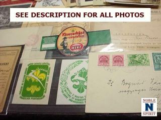 NobleSpirit (GC4) Compelling Early Hungary Scouts Coll w/ Postcards, 4