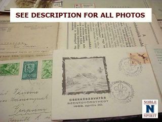 NobleSpirit (GC4) Compelling Early Hungary Scouts Coll w/ Postcards, 5