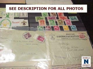 NobleSpirit (GC4) Compelling Early Hungary Scouts Coll w/ Postcards, 7