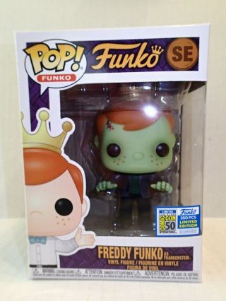 Funko Fundays 2019 Pop Freddy Funko Frankenstein Limited Edition Le 350