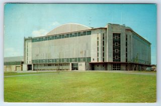 Vintage Postcard St John Arena Ohio State University Columbus Oh