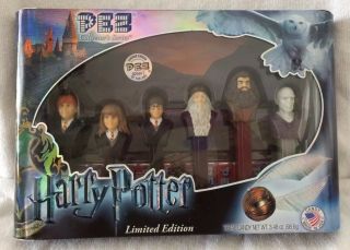Harry Potter Limited Edition Collectors Series Pez Dispenser Set.