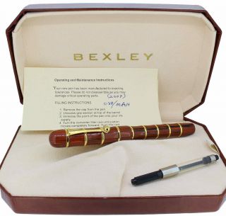 2007 Bexley Owners Club Limited Edition Ebonite Fountain Pen Never Inked