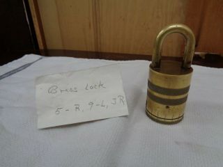 Brass Cylinder Lock 2