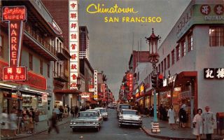 C22 - 7659,  Chinatown,  San Francisco,  Ca. ,  Postcard.