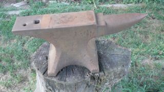 Antique Forge Blacksmith Anvil,  approx 200 3