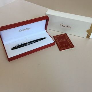 Cartier Diabolo De Cartier St180010 Ballpoint Pen 13.  7cm W/box Good F/s